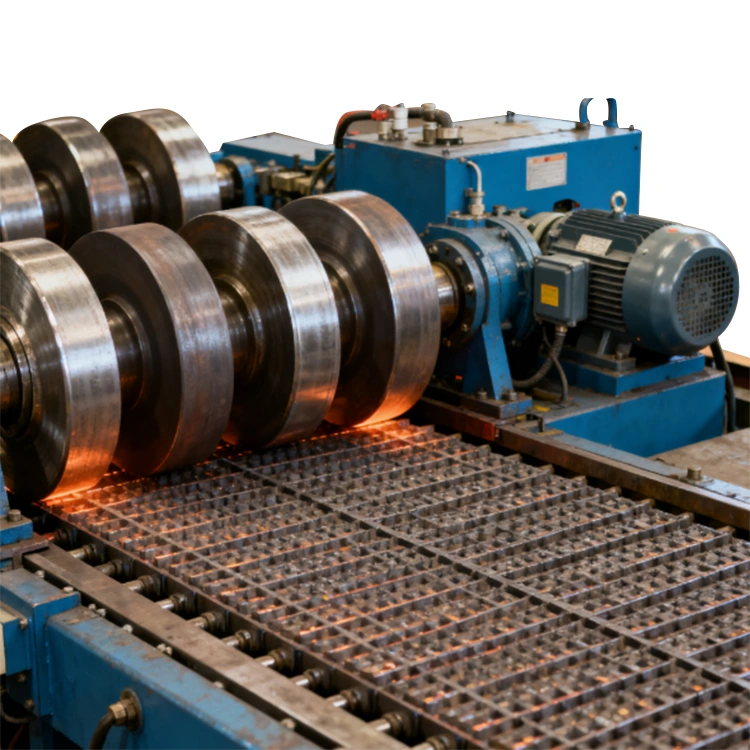 Letto di raffreddamento a rulli