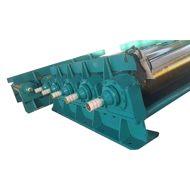 Trasportatore a rulli per tornitura billette in acciaio